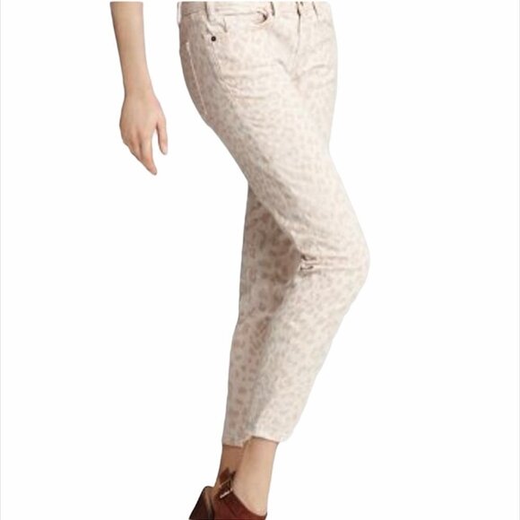 Current/Elliot “The Stiletto” Skinny Dusty Peach Jeans - Picture 2 of 14